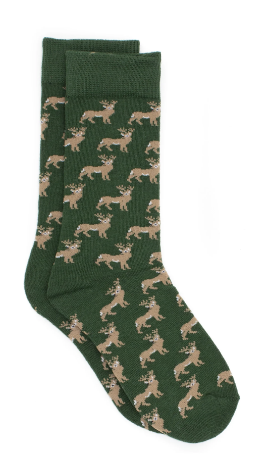 Properly Tied Lucky Duck Sock - Whitetail