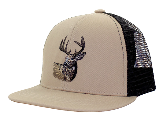 Properly Tied Boys Trucker Hat - Buck