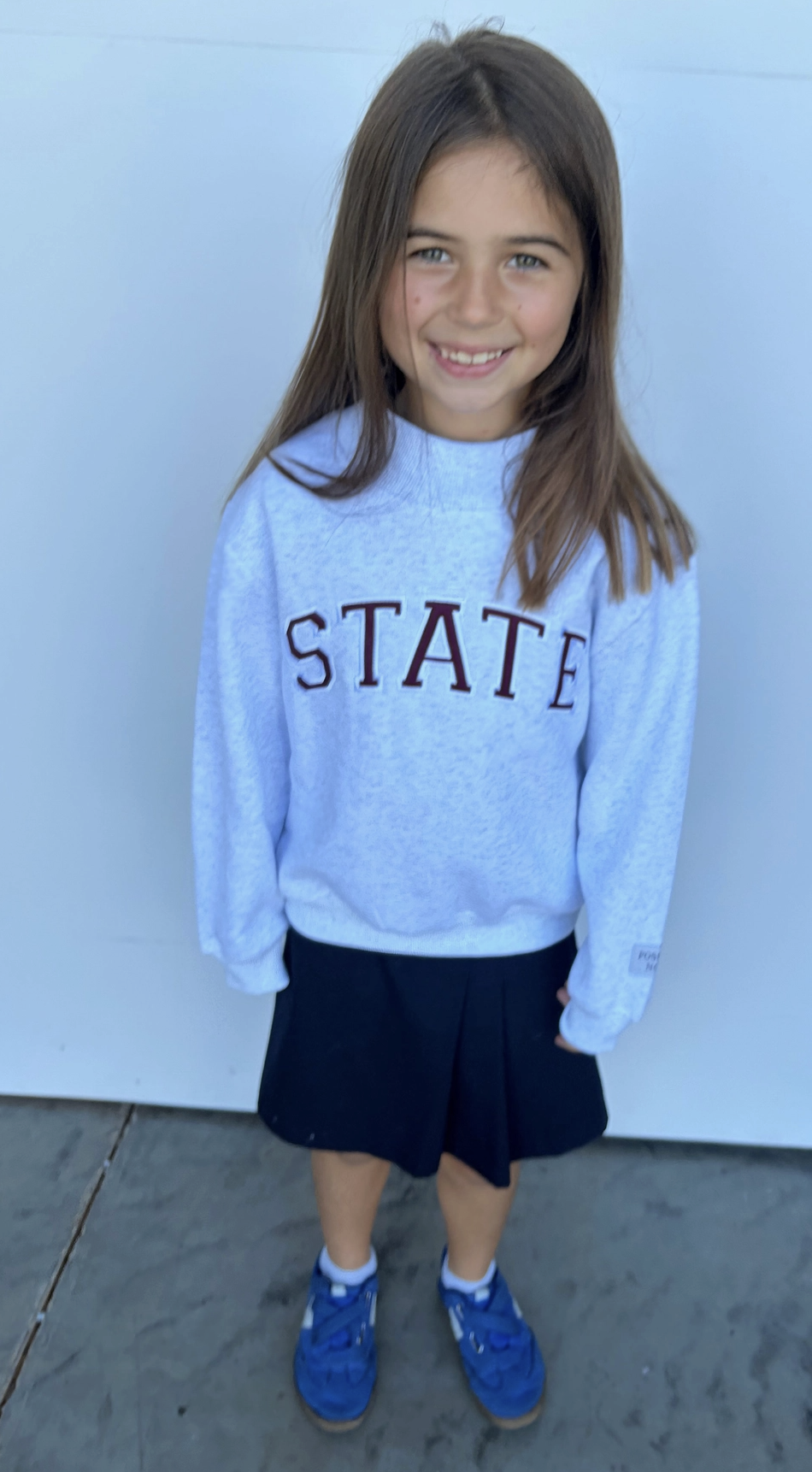 Possom #2 Youth State Mock Neck Sweatshirt