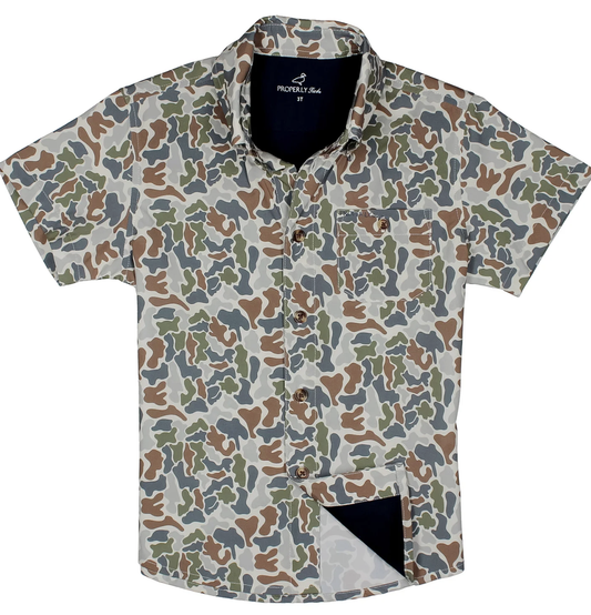Properly Tied Sportsman Field Shirt - Terra Camo