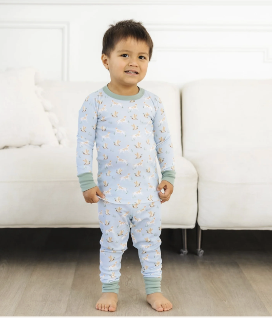 Magnolia Baby Duck & Hound Long PJs