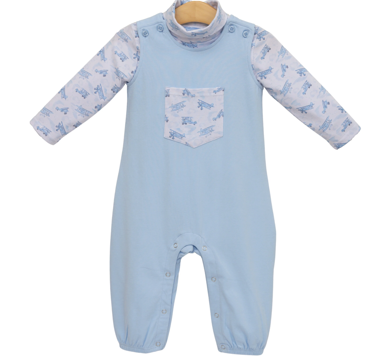 Trotter Street Kids Up Up & Away Jon Jon Set