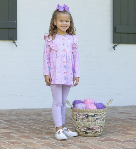 Trotter Street Kids Fluffy Friends Pant Set