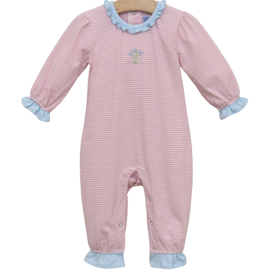 Trotter Street Kids Flower Bouquet Romper