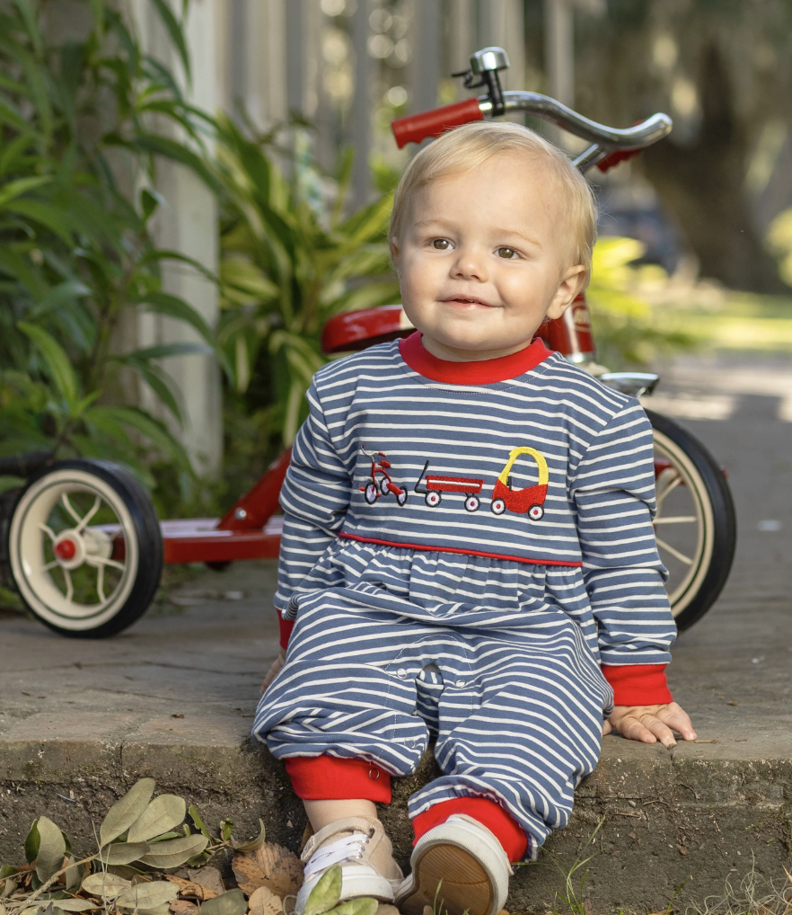 Trotter Street Kids Playtime Adventures Romper - Boys