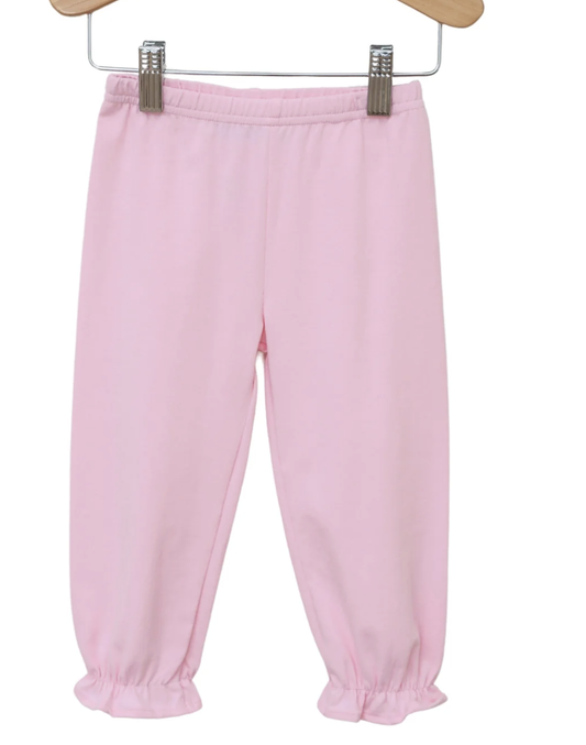 Trotter Street Kids Ruffle Bloomer Pant - Lt Pink