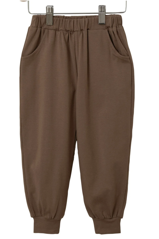 Trotter Street Kids Joggers - Brown