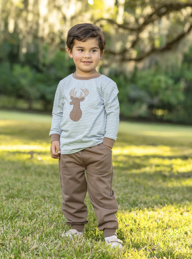 Trotter Street Kids Deer Pant Set