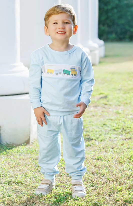 Trotter Street Kids Train Jogger Set