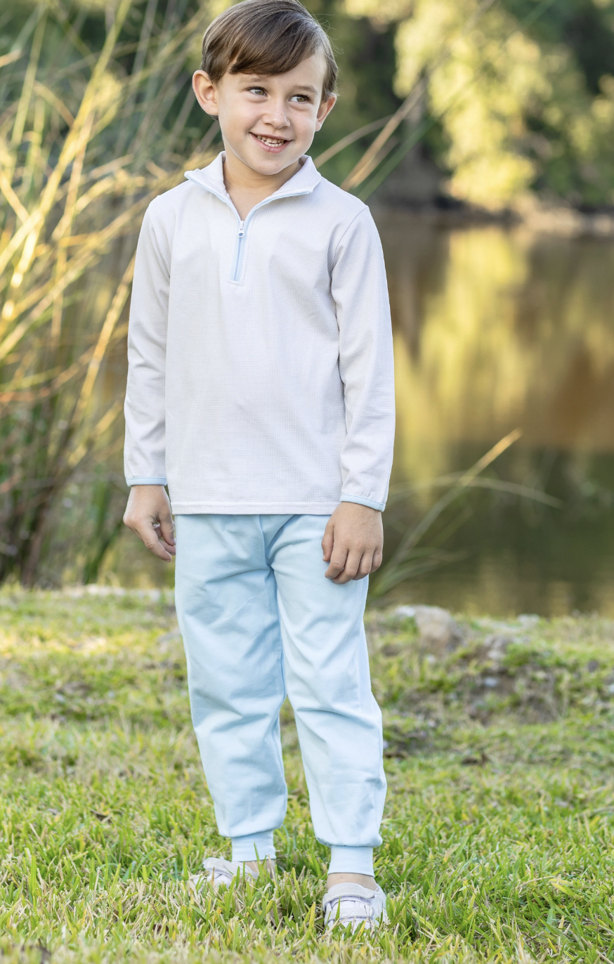 Trotter Street Kids Mallard Migration 1/4 Zip Pullover Set
