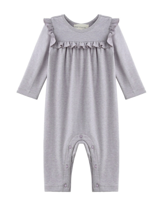 Mabel & Honey Maggie Romper - Purple