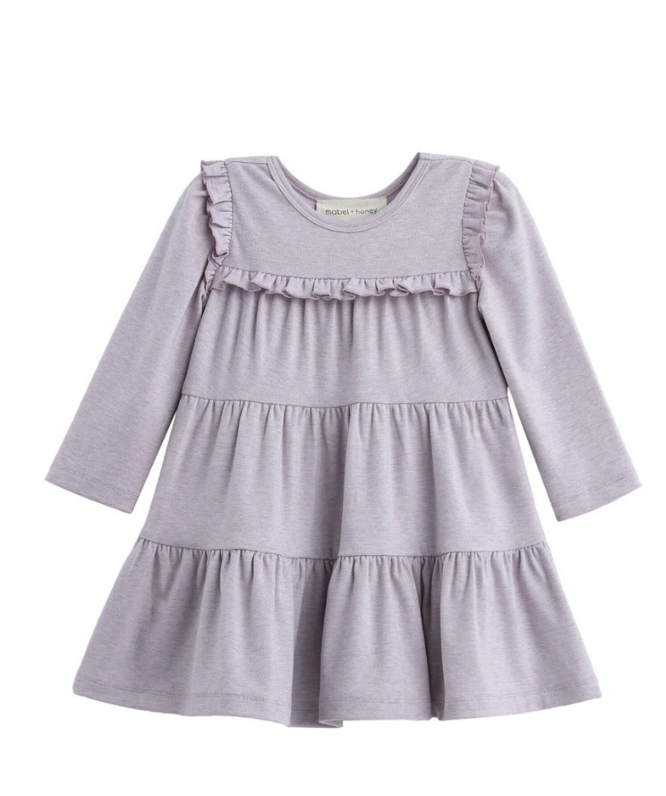 Mabel & Honey Maggie Dress - Purple