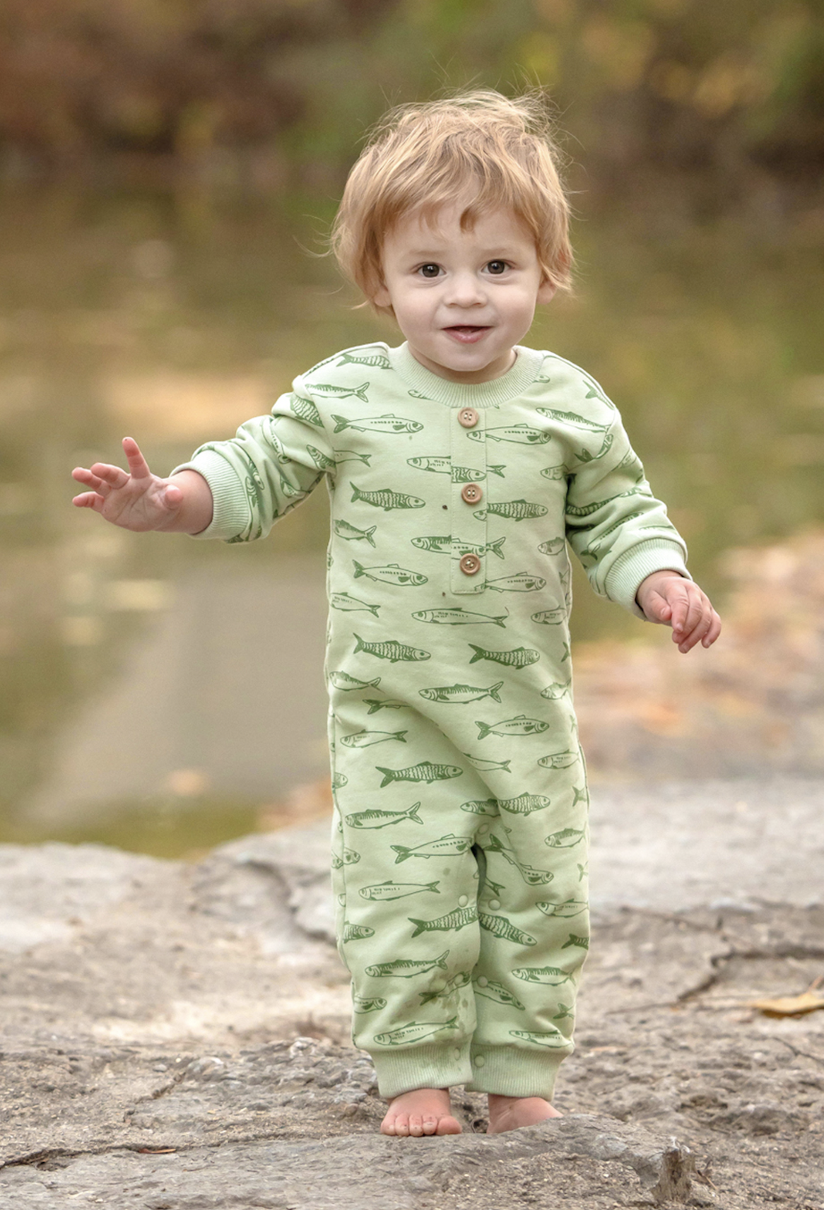 Beckett & Bear Matthew Romper