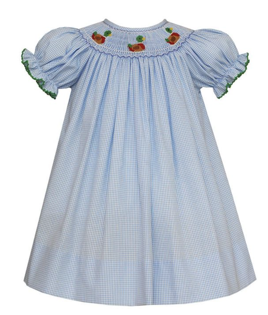Petit Bebe Mallard Duck Bishop Dress