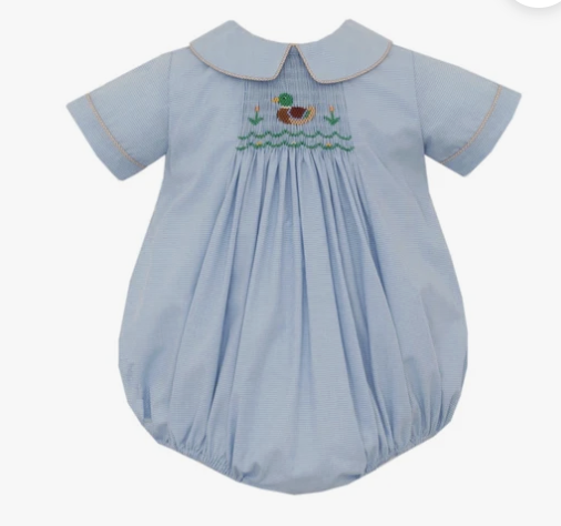 Petit Bebe Mallard Duck Boys Short Bubble S/S