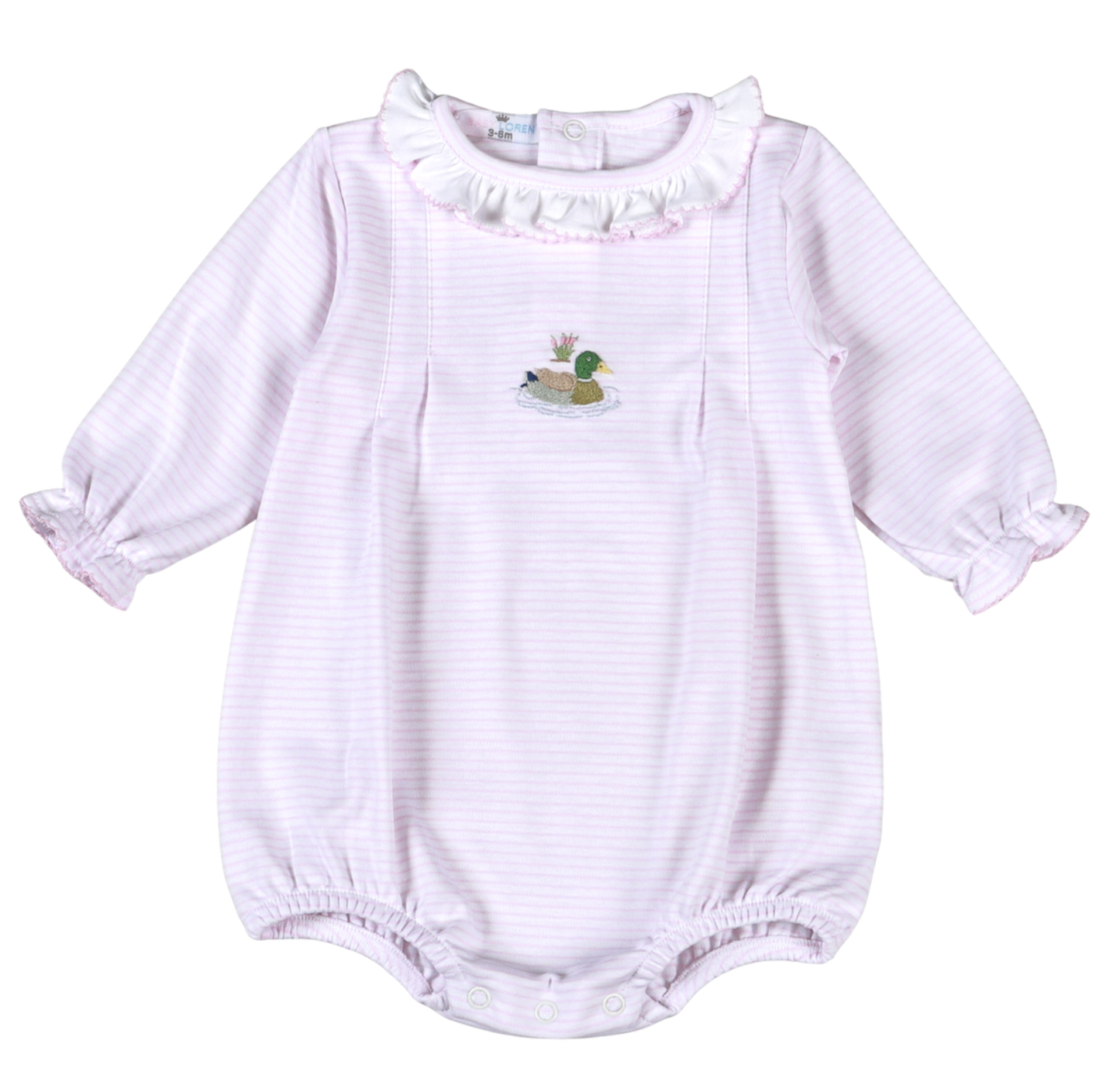 Baby Loren Pink Mallard Duck Pima Bubble