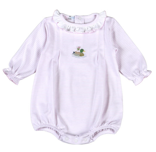 Baby Loren Pink Mallard Duck Pima Bubble