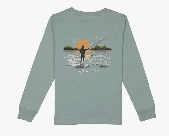 Properly Tied Fly Fishing LS - Marine Mist