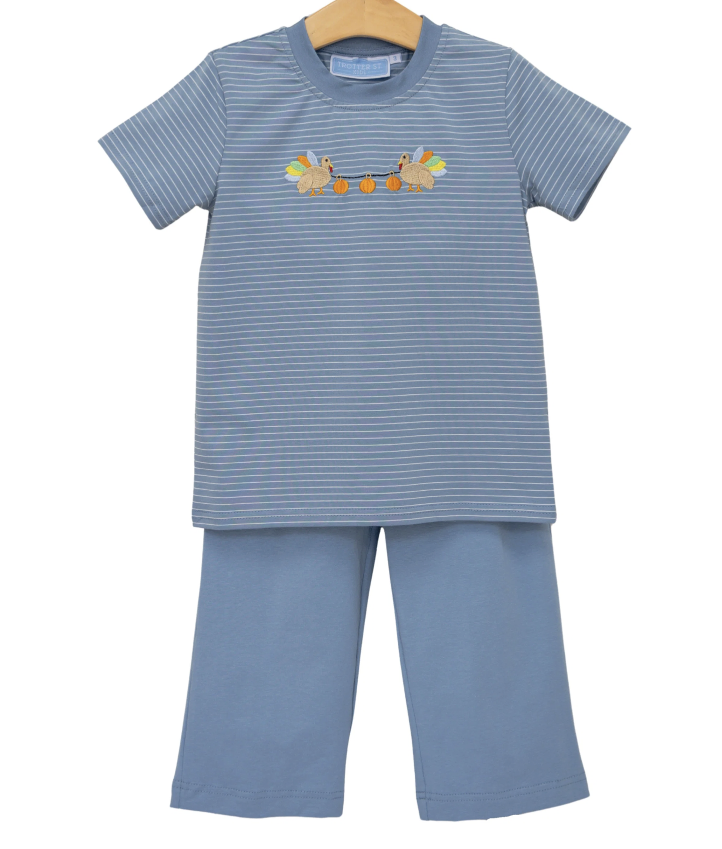 Trotter Street Kids Turkey Pant Set - Boys