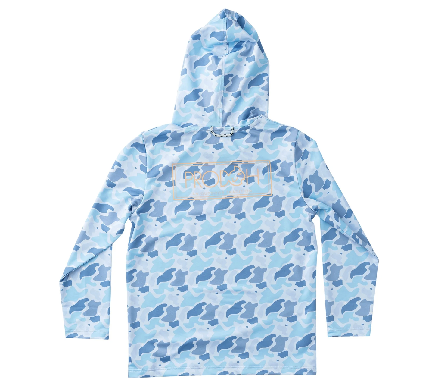 Prodoh Pro Performance Hoodie Tee - Blues Break Pt Camo