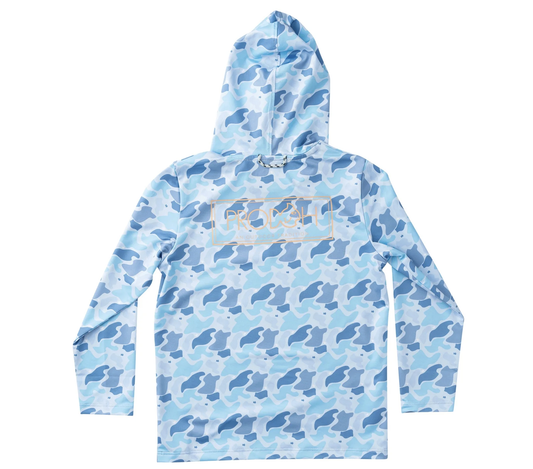 Prodoh Pro Performance Hoodie Tee - Blues Break Pt Camo