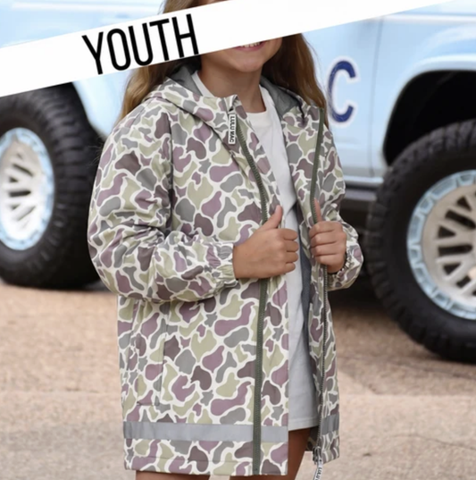 Lulu Mac Youth Camo Raincoat