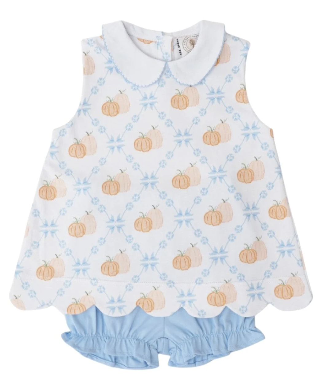 Cypress Row Pumpkin Row Charlotte Scalloped Set