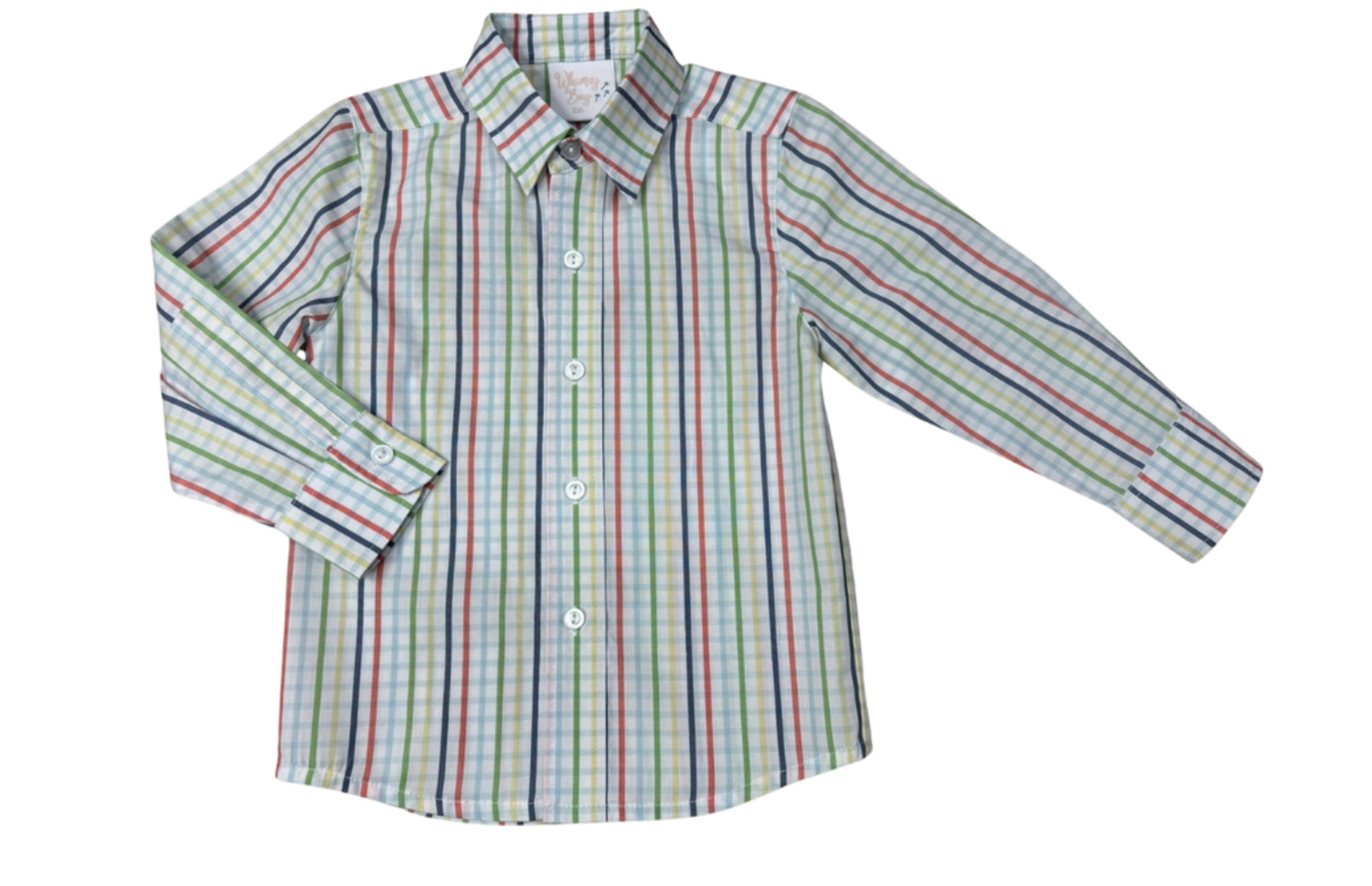 Whimsy Bay Hemmingway Plaid LS Button Down