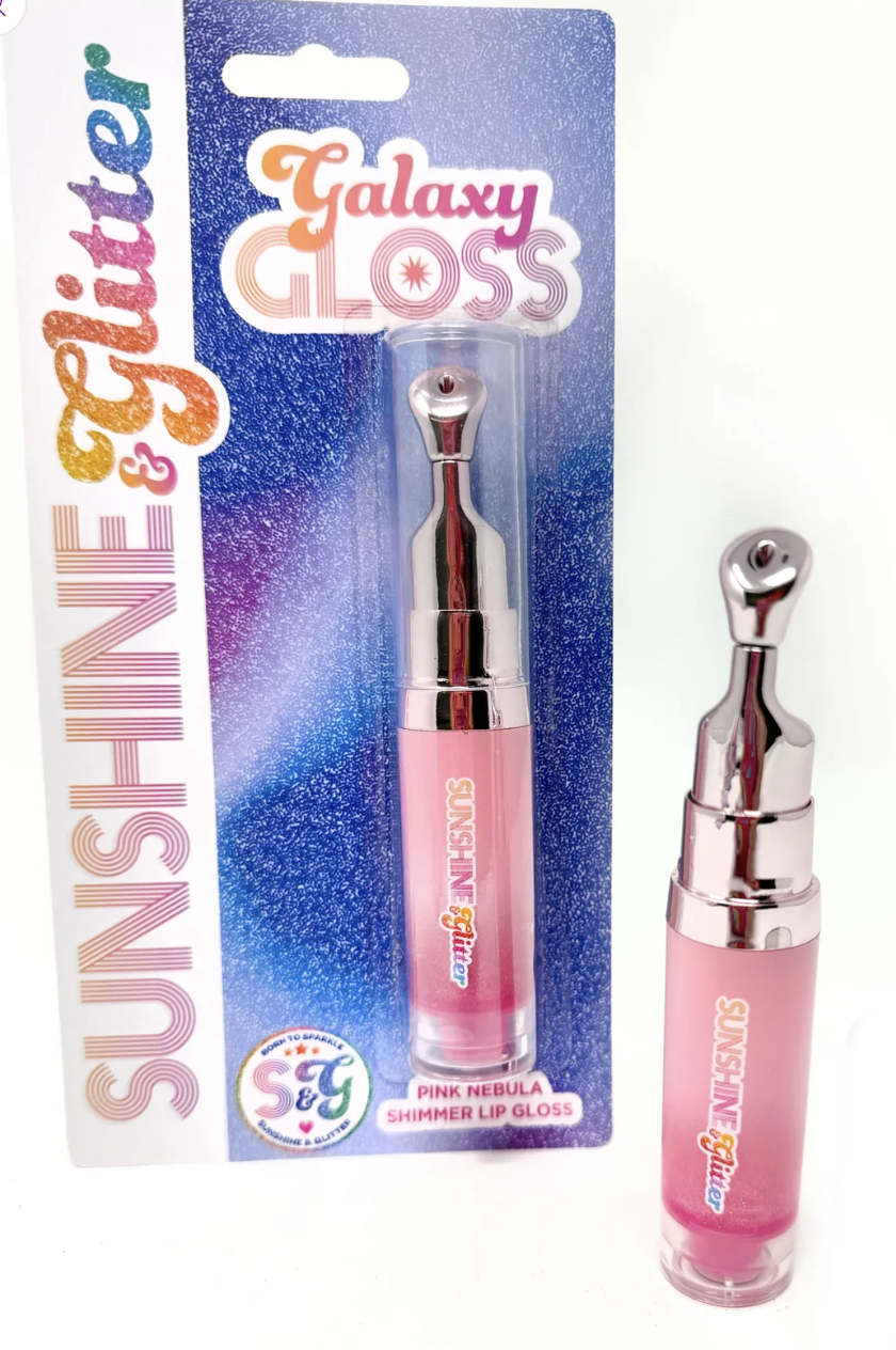 Sunshine & Glitter Galaxy Gloss - Pink Nubula