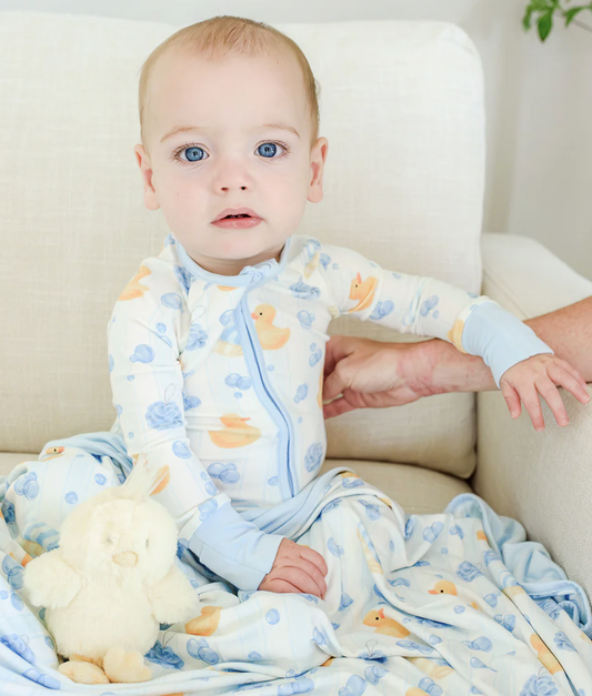 Caden Lane Zipper Romper