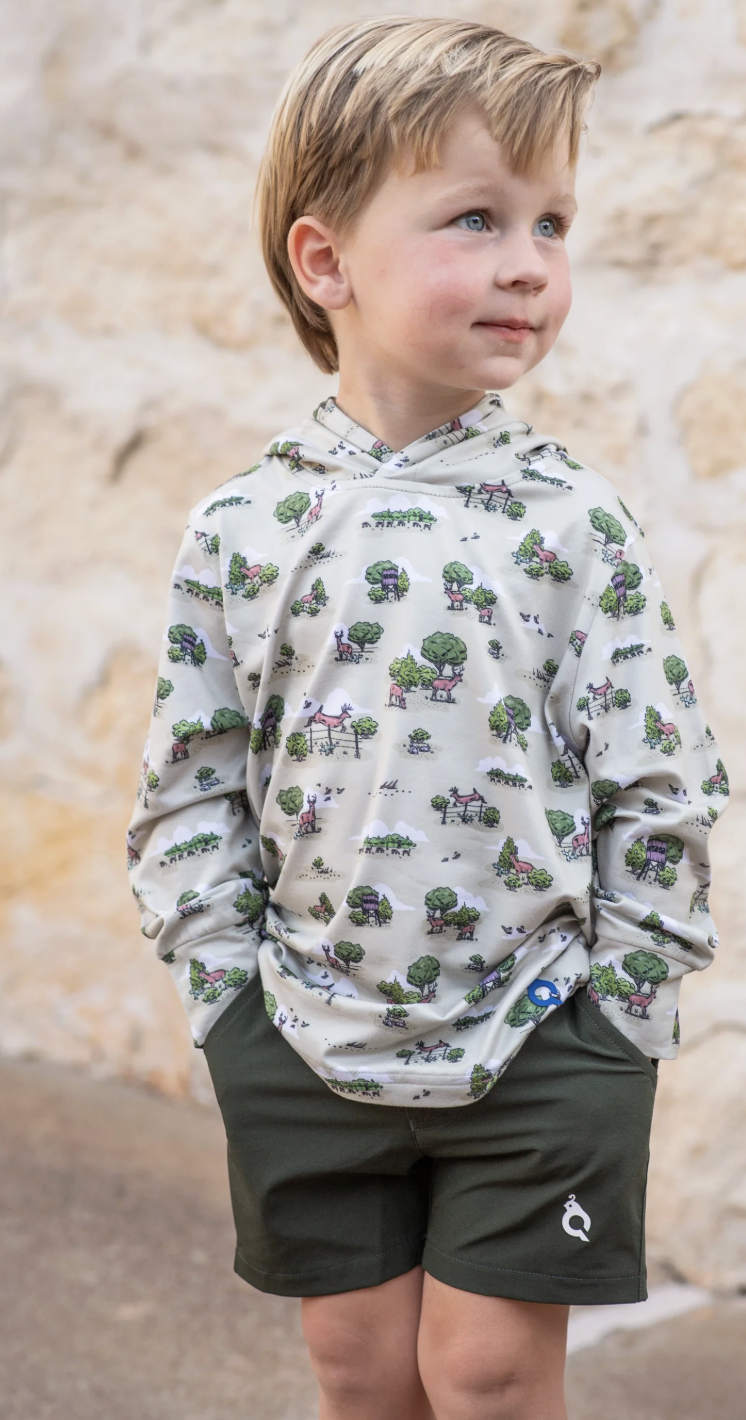 Blue Quail Opening Day Lightweight Performance Hoodie