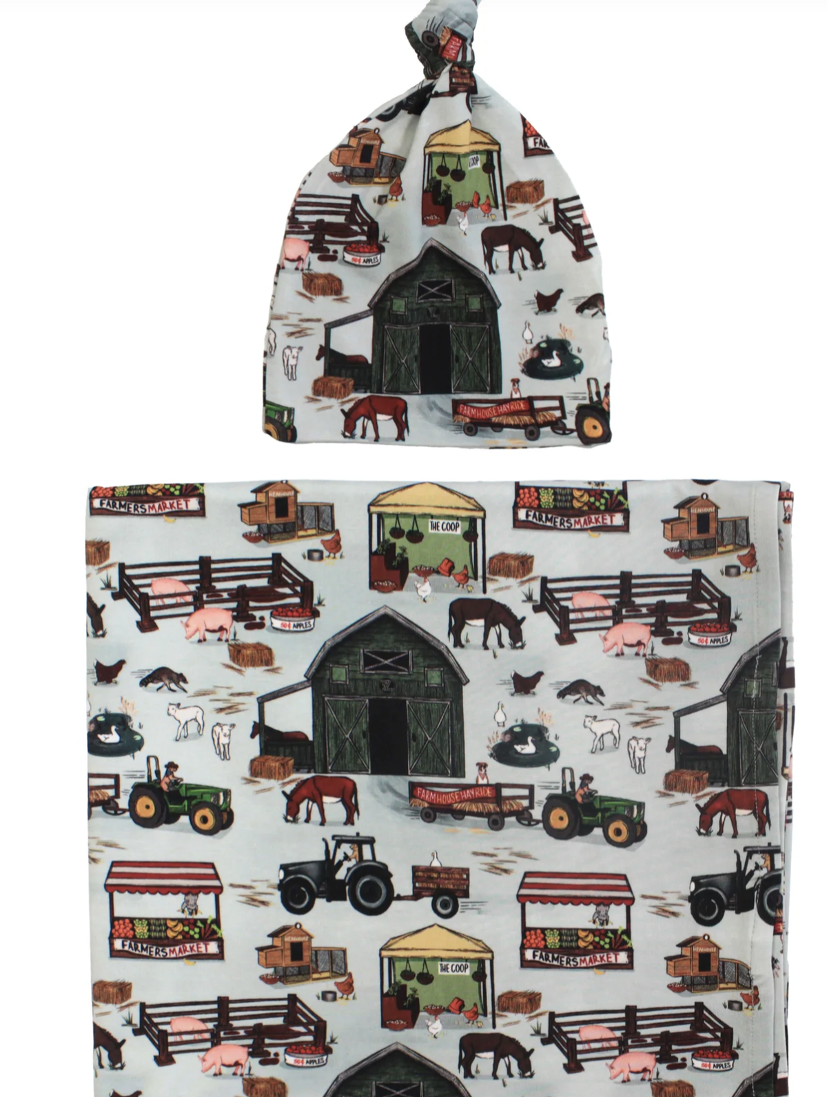 Fletch Farm Fresh Swaddle Set