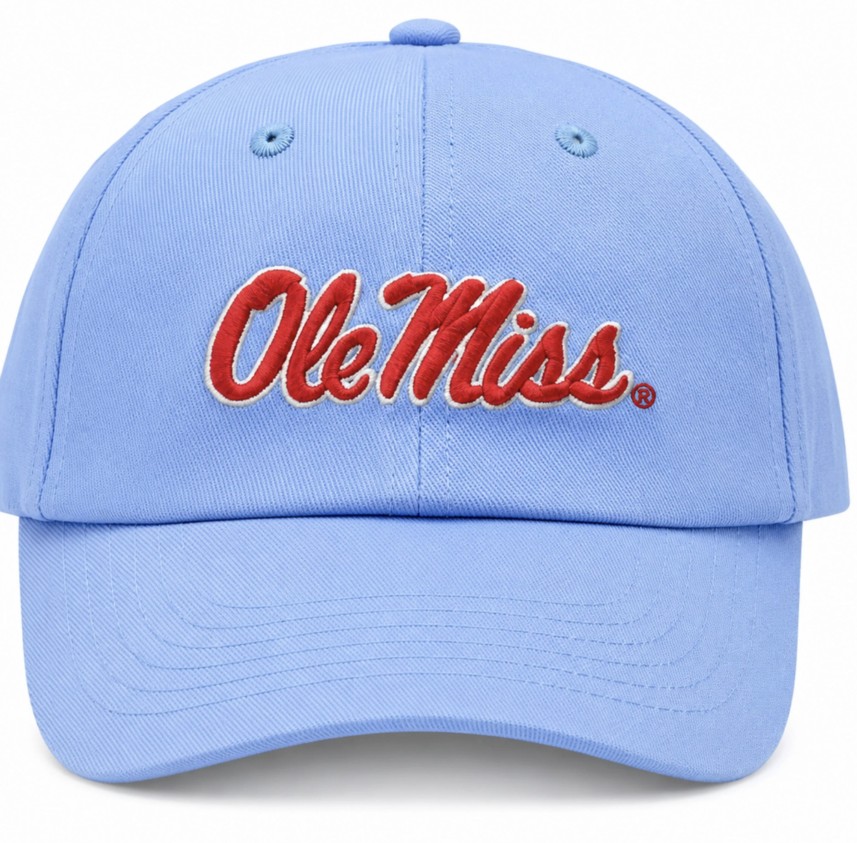 Bits & Bows Ole Miss Baseball Hat