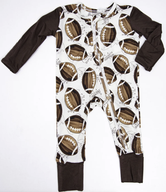 Rockin Royalty Tiny Tackle Footie