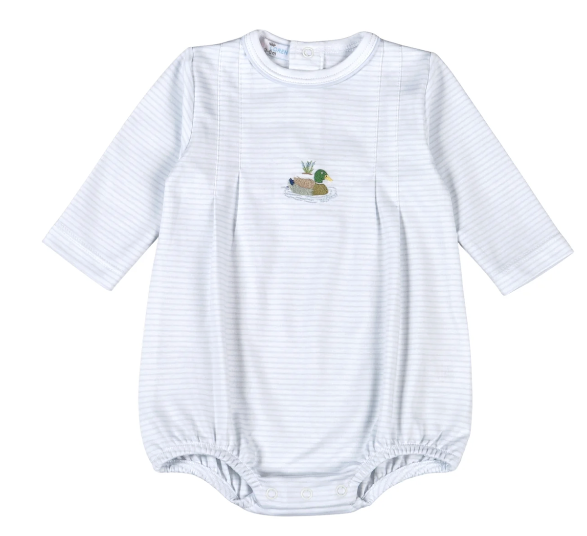 Baby Loren Blue Mallard Duck Pima Bubble