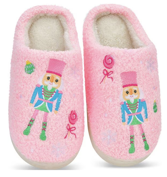 Iscream Nutcracker Treat Slippers