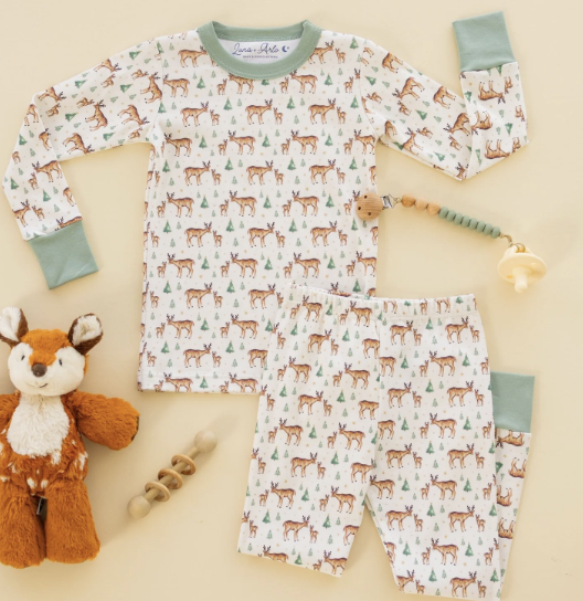 Magnolia Baby Woodland Buck 2 Pc Pant Set