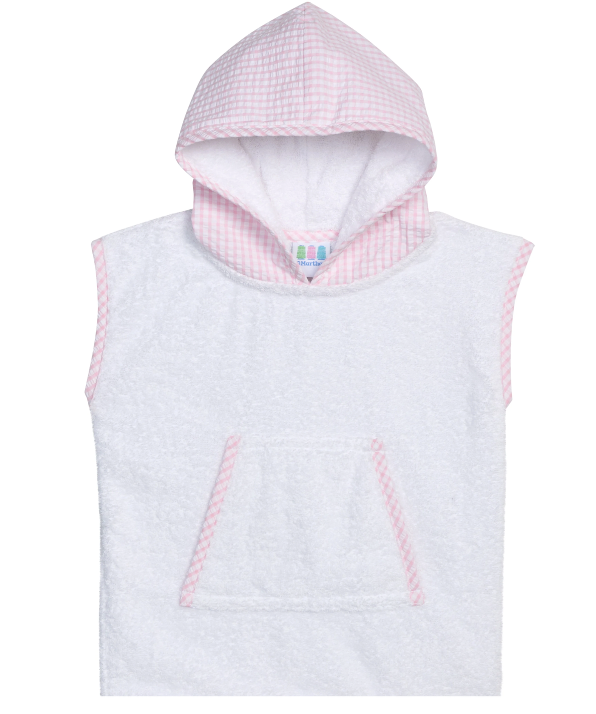 3marthas Cover Up - Pink Searsucker