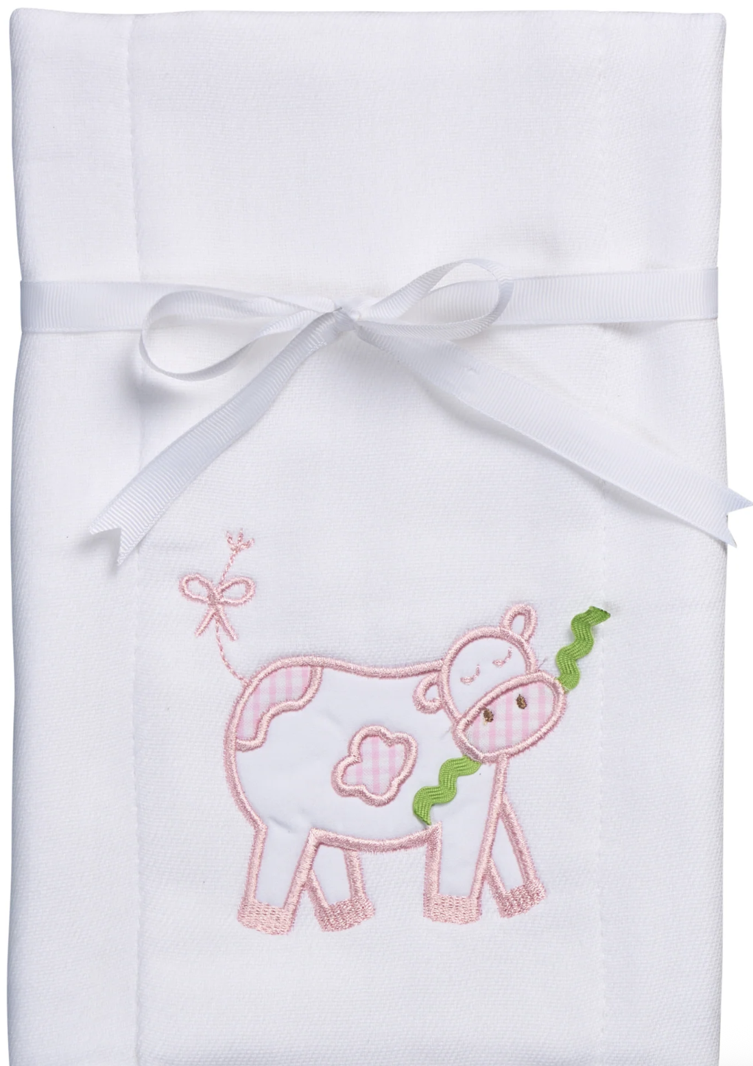 3marthas Moo-velous Burp Cloth - Pink
