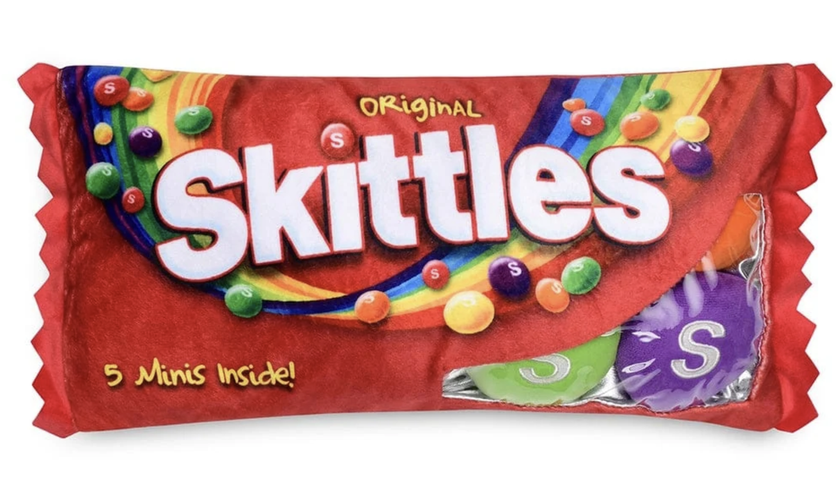 Iscream 17" Skittles Fleece Plush