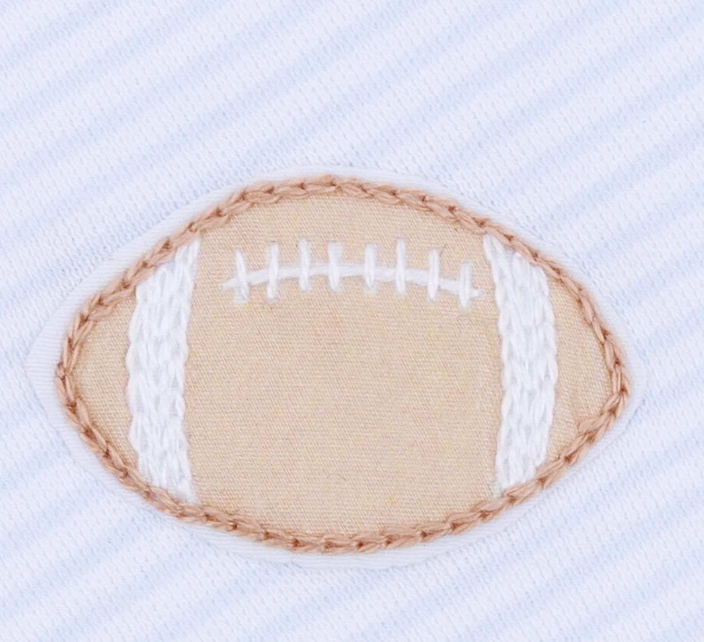 Magnolia Baby Touchdown Cutie Footie Blue