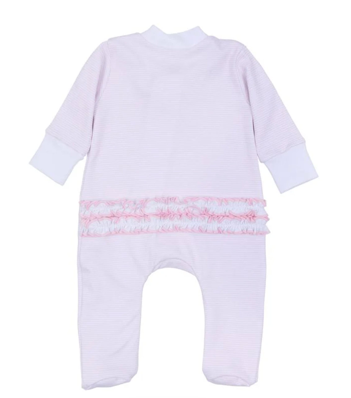 Magnolia Baby Touchdown Cutie Footie Pink