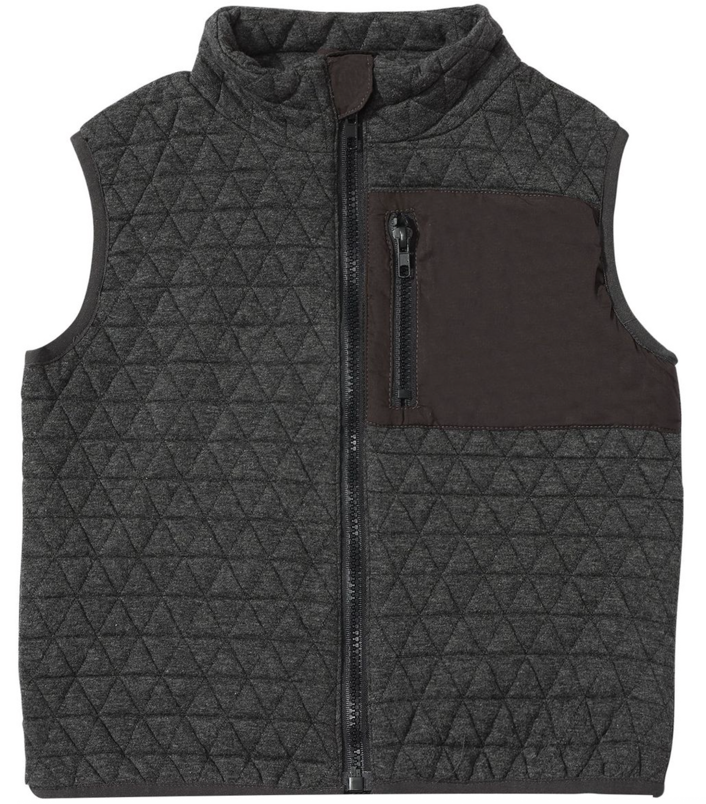 Me & Henry Hunter Vest Jacket - Charcoal
