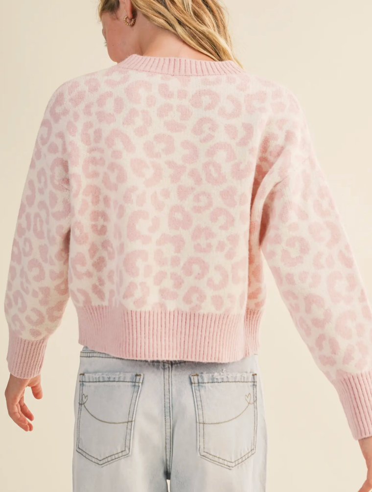 Heart & Arrow Drop Shoulder Sweater