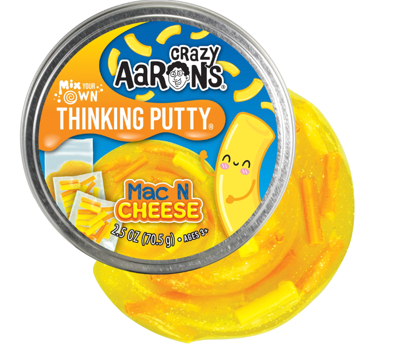 Crazy Aarons Mac N Cheese Thinking Putty