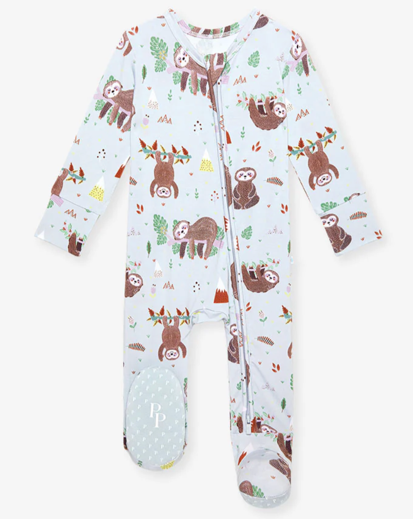 Posh Peanut Sylas Footie Zippered On Piece