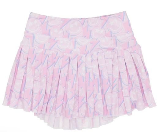 Azarhia Smiley Spark Mini Pleat Skort