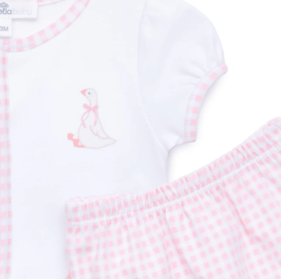 Magnolia Baby Silly Goose Diaper Cover Set - Pink