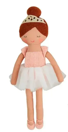 Mud Pie Ballerina Doll