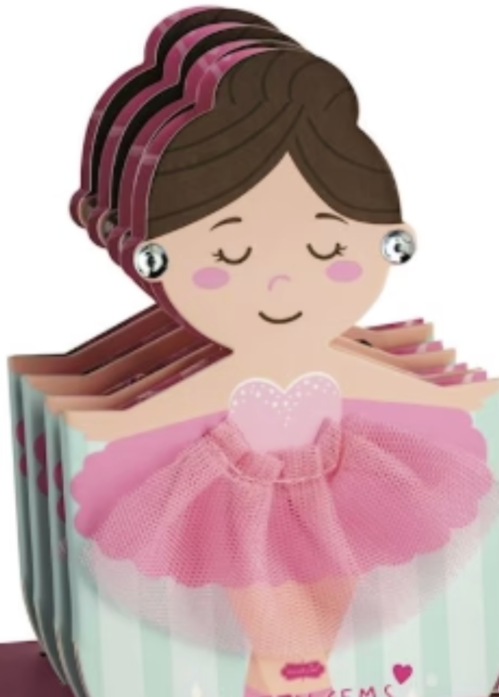 Mud Pie Ballet Sticker Earrings